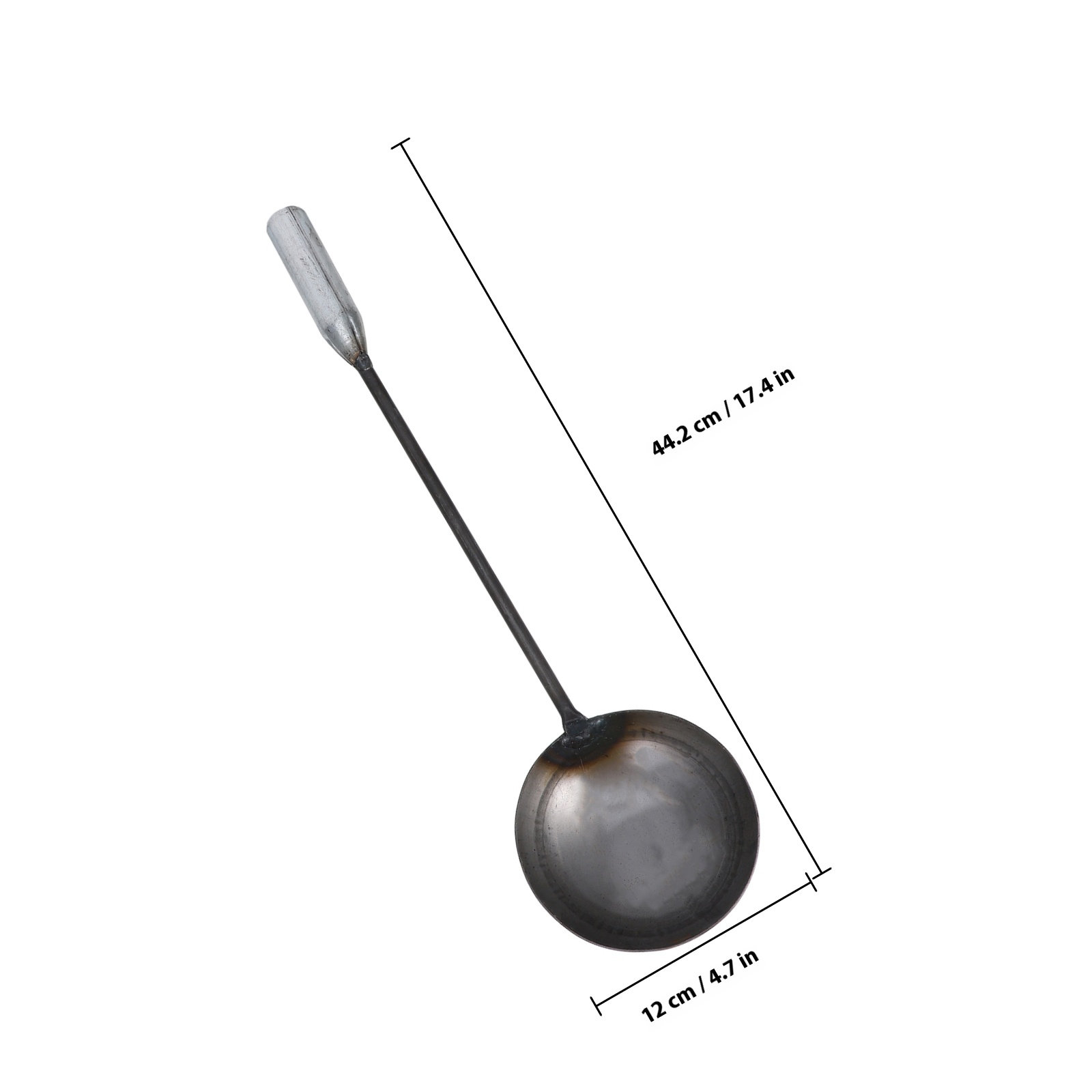 Iron Wok Ladle Long Handle Sou - Home Cooking Utensils recension och pris