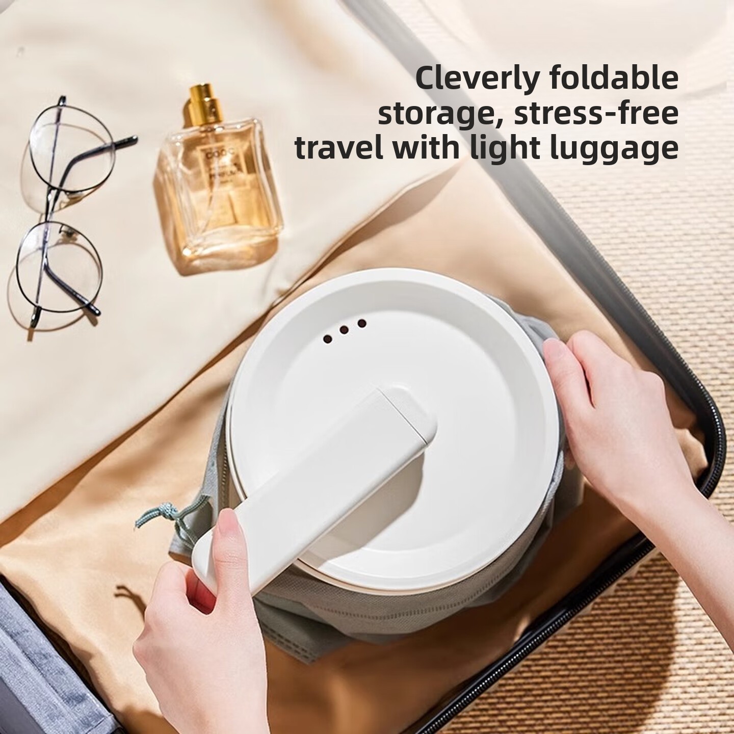2L Dual Voltage 110V 220V Fold - Hot Pot Portable Dual recension och pris