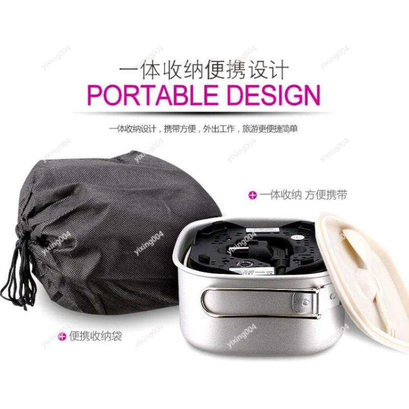 Dual‑Voltage Portable Mini Ele - Hot Pot Portable Dual recension och pris