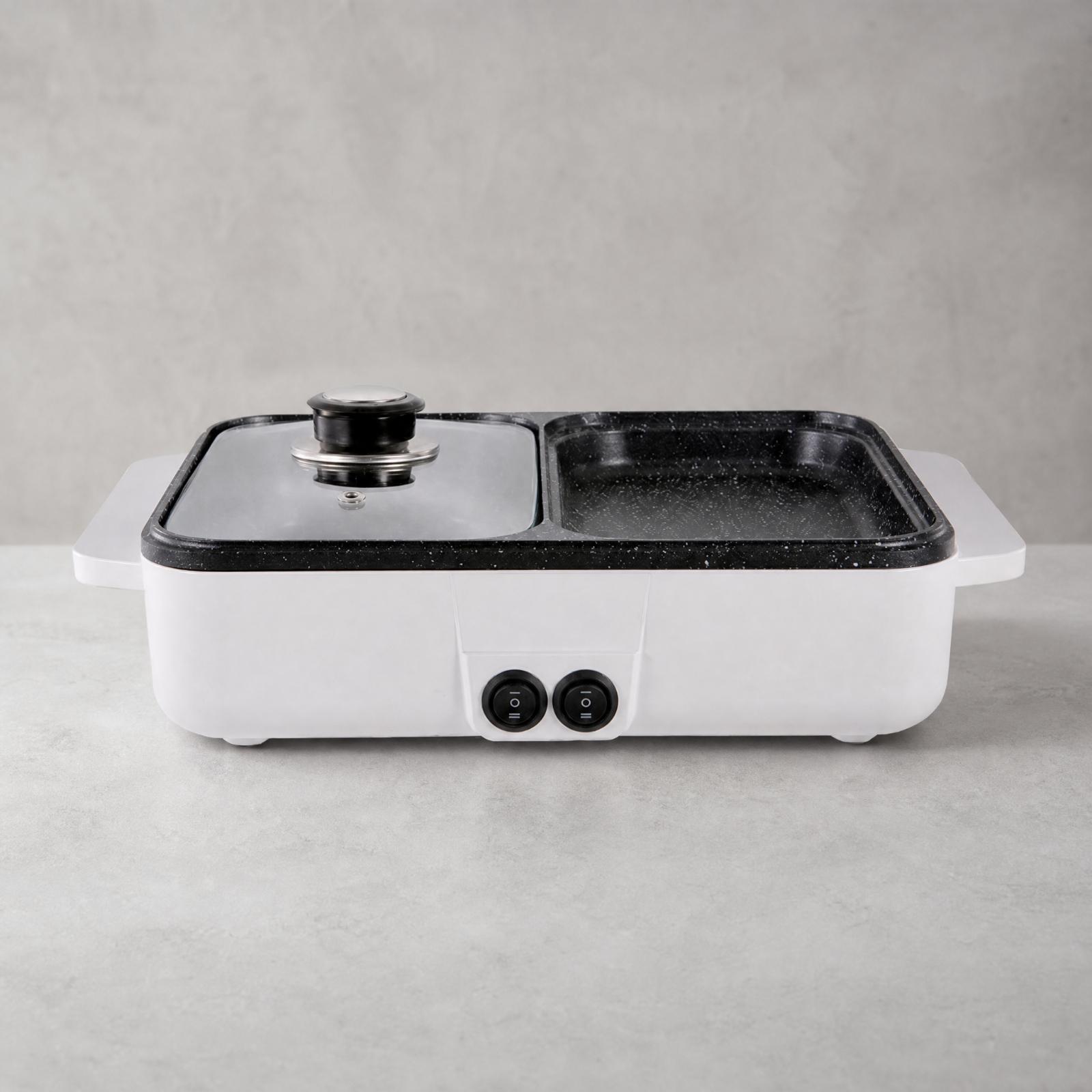 Electric Grill Hot Pot Combo D - Hot Pot Portable Dual recension och pris