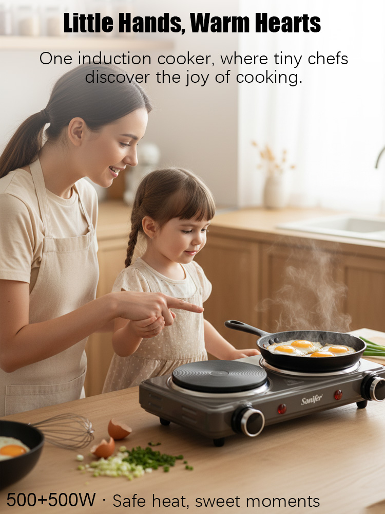 Double Burner Electric Stove S - Hot Pot Portable Dual recension och pris