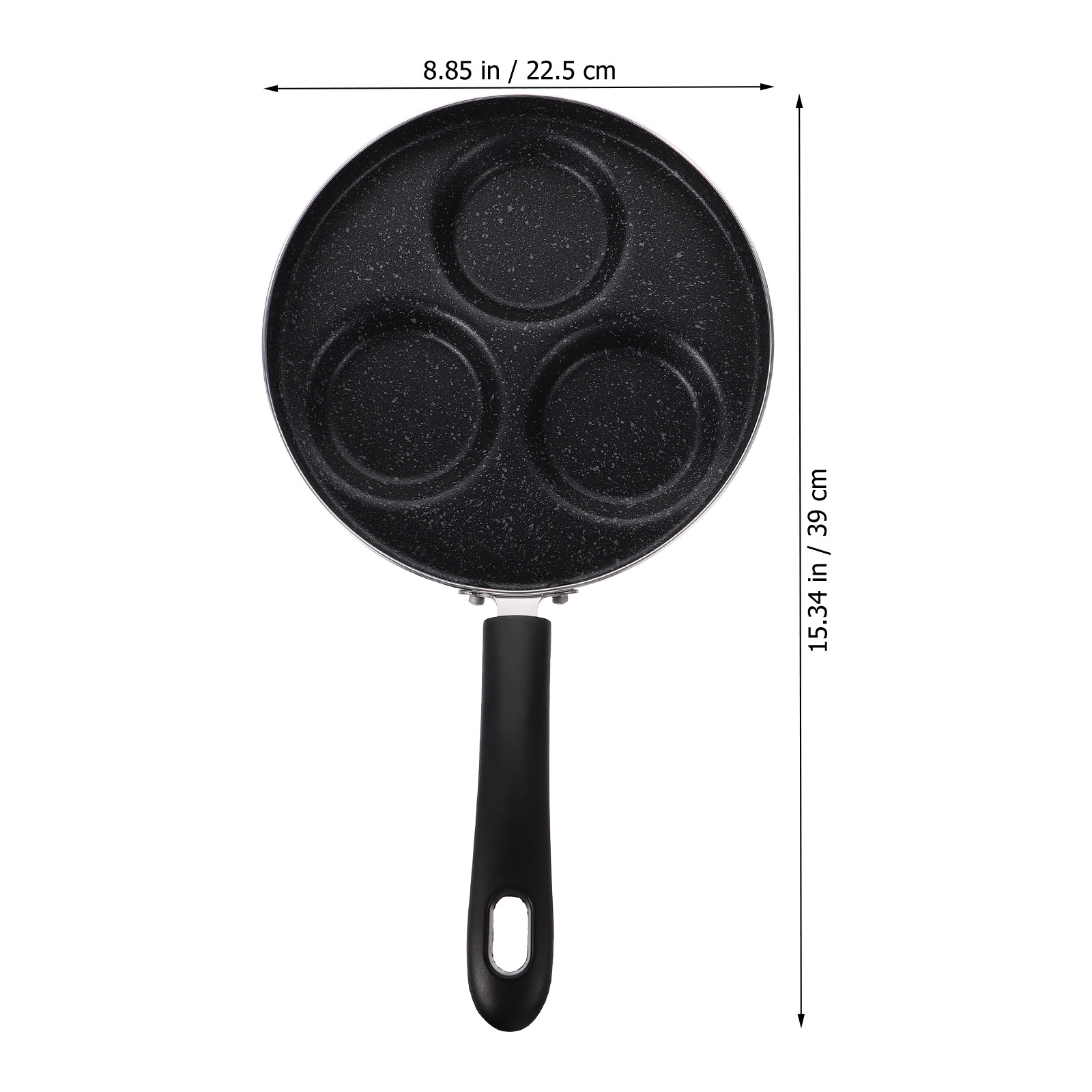 1Pcs 3-Cup Non-Stick Egg Cooke - Home Cooking Egg Sandwich recension och pris