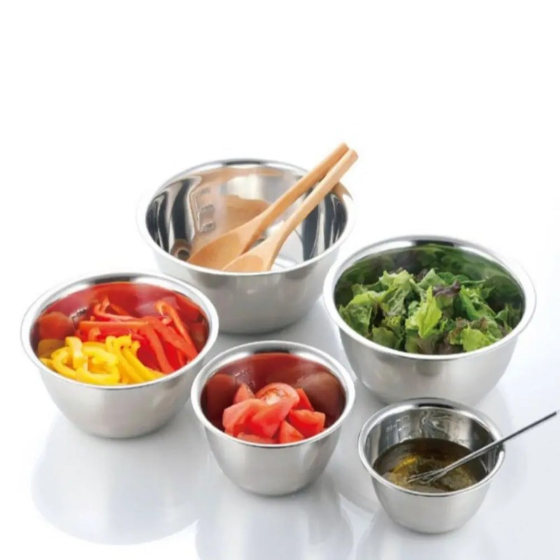 Stainless Steel Mixing Bowls P - Home Cooking Services recension och pris