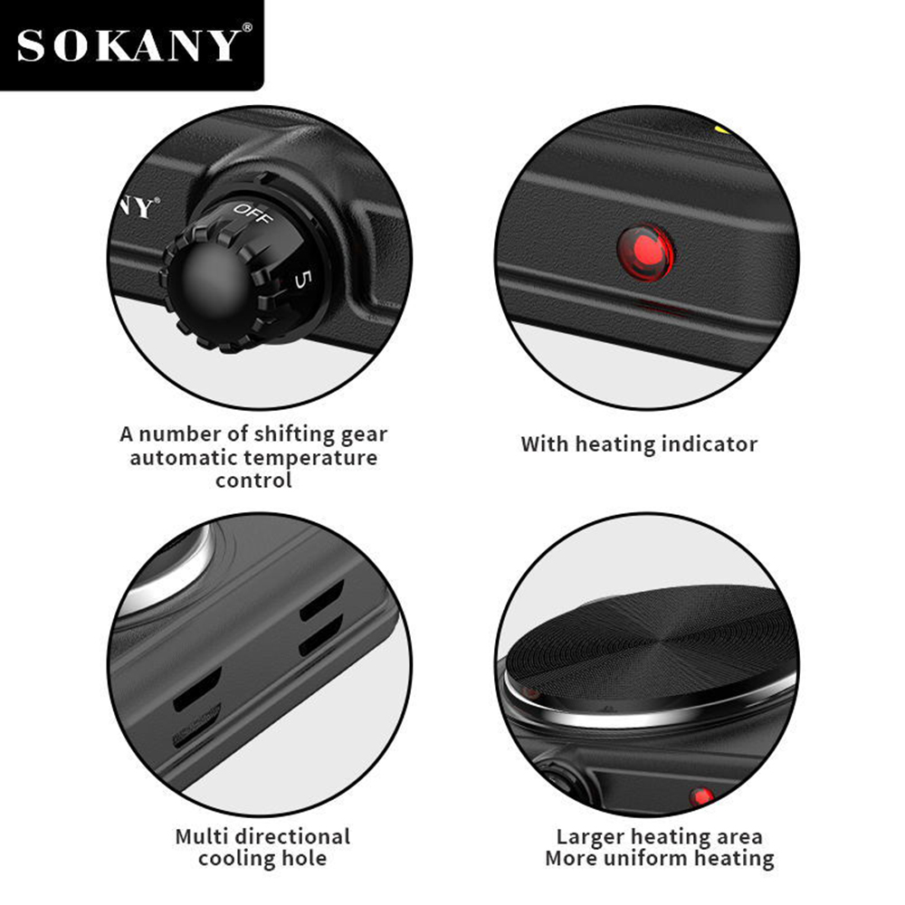 2000W High Power Dual Pot Elec - Hot Pot Portable Dual recension och pris