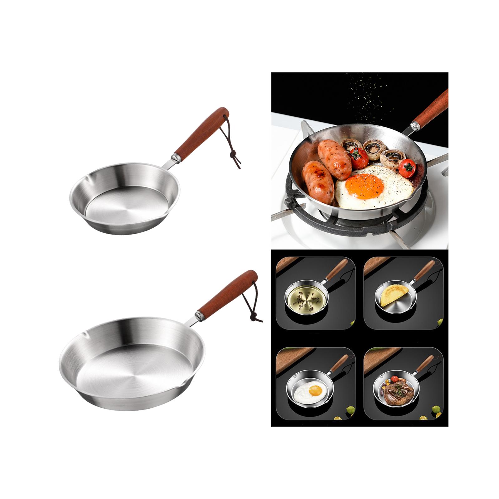 Kitchen Stainless Steel Fry Pa - Home Cooking Egg Sandwich recension och pris