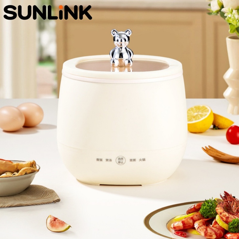 1pc 1.8L Mini Electric Cooker  - Hot Pot Portable Dual recension och pris