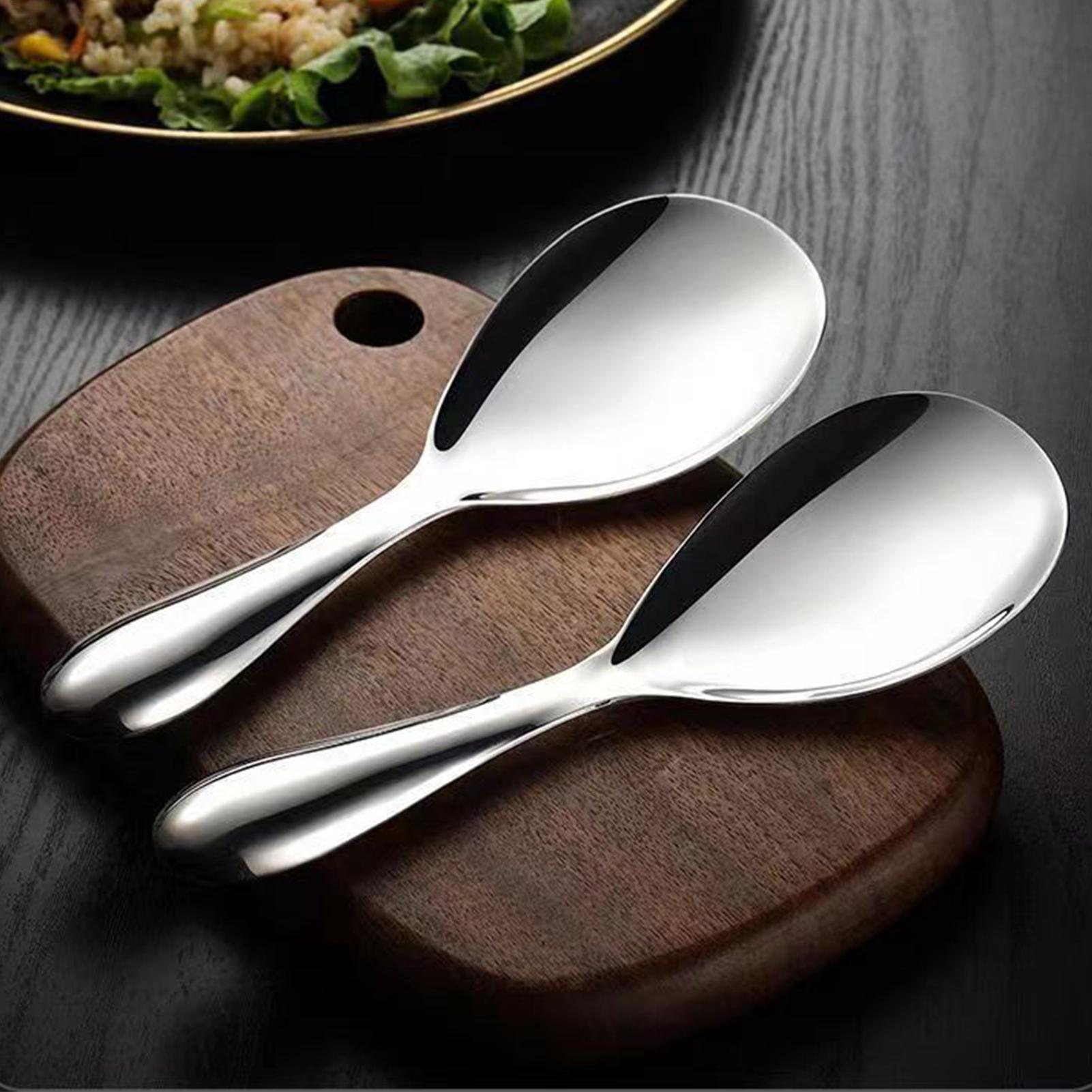 Stainless Steel Rice Spoon Pad - Home Cooking Services recension och pris