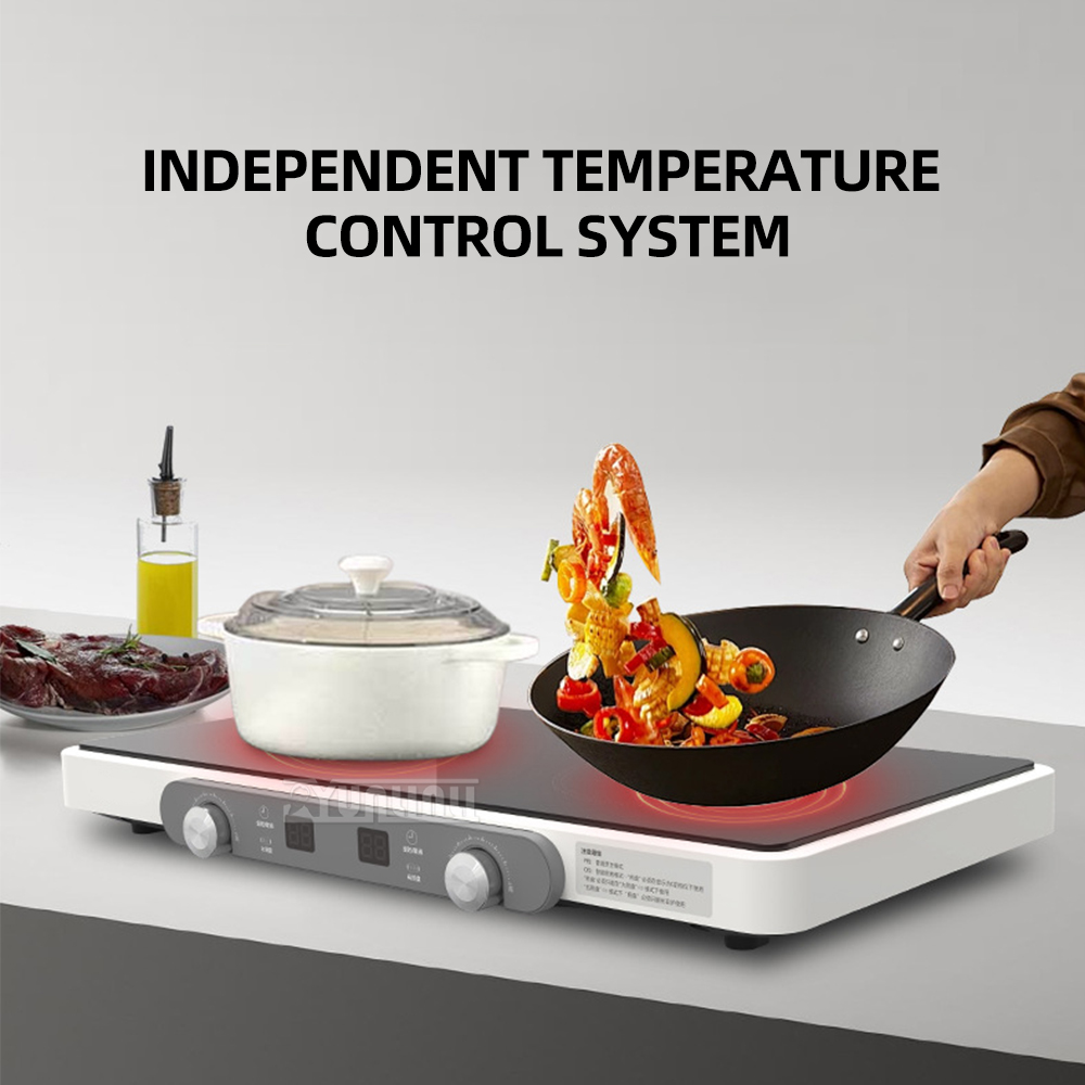 Double Induction Cooker Kitche - Hot Pot Portable Dual recension och pris