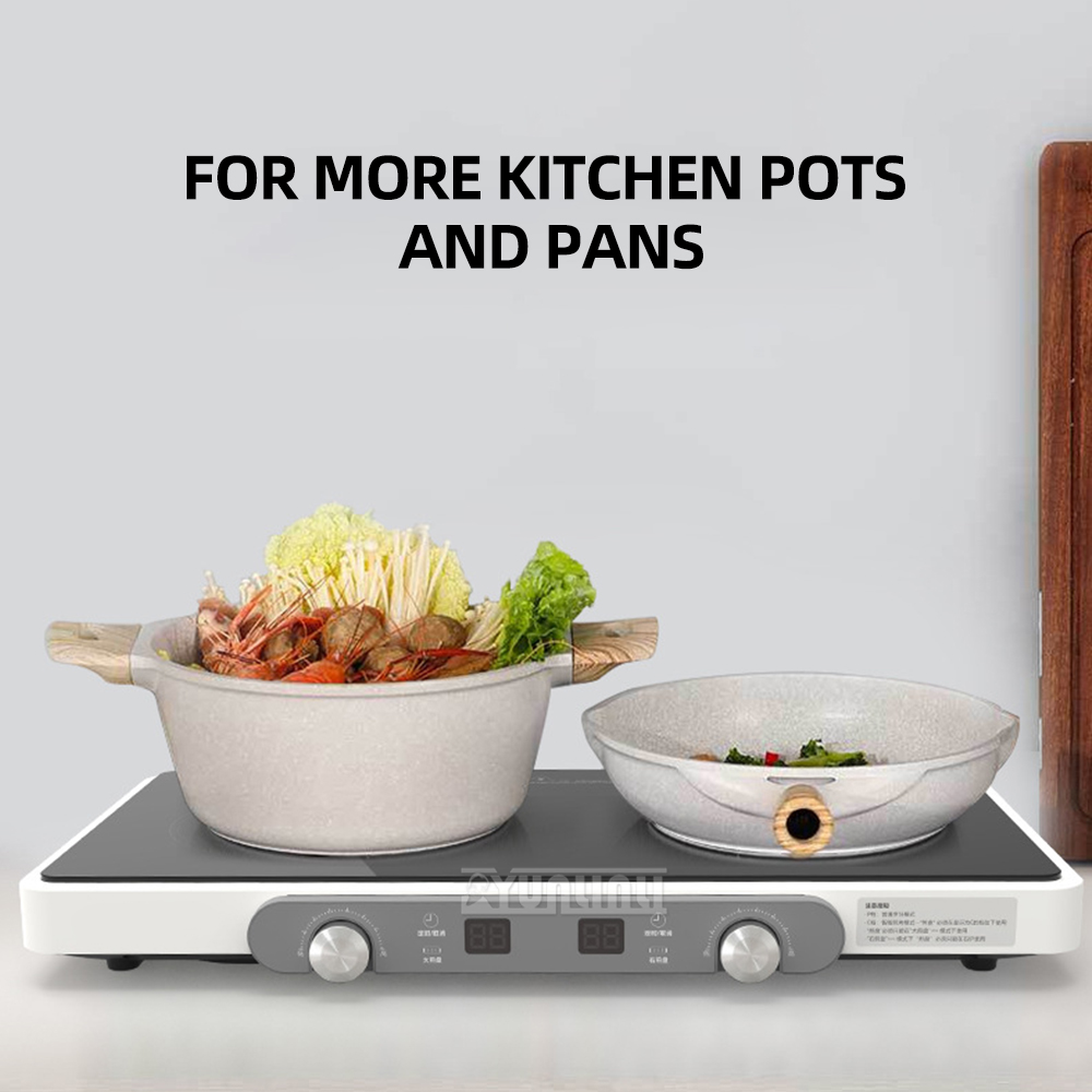Double Induction Cooker Kitche - Hot Pot Portable Dual recension och pris