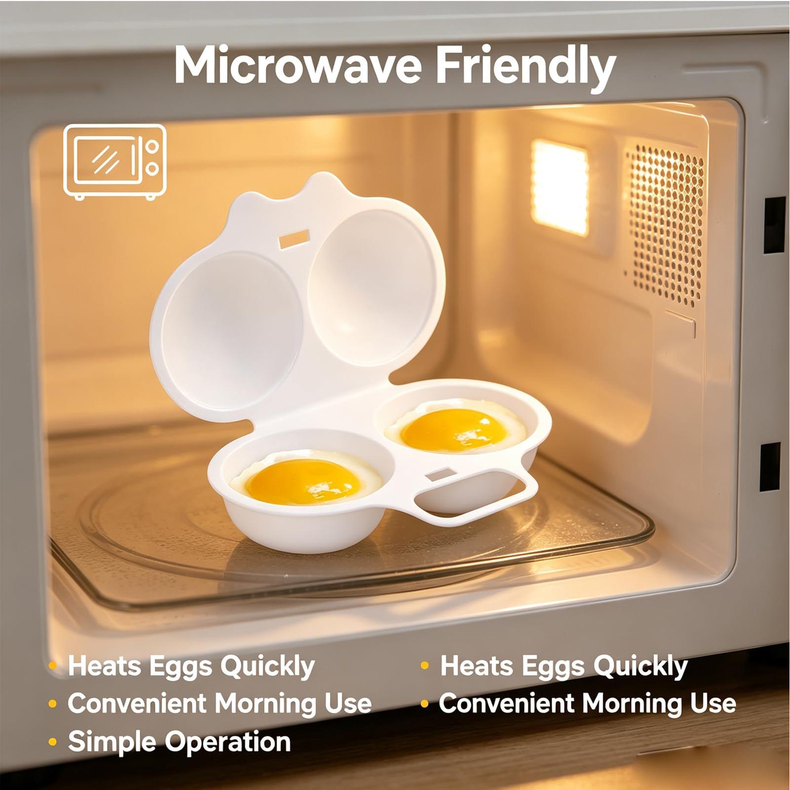 Microwave Egg Poacher Nonstick - Home Cooking Egg Sandwich recension och pris