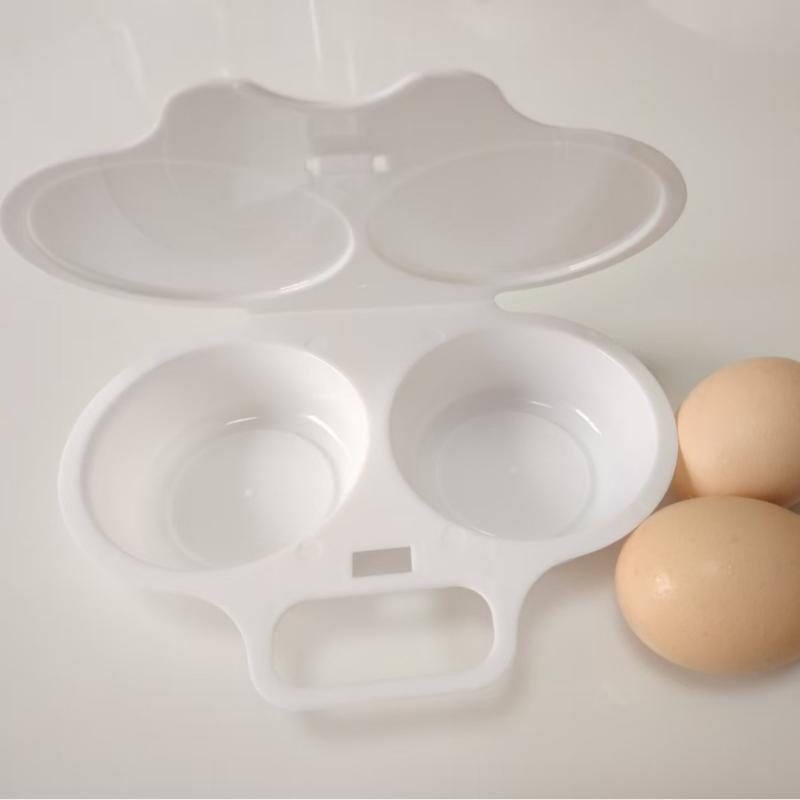 NEW Microwave Egg Poacher 2 Ca - Home Cooking Egg Sandwich recension och pris