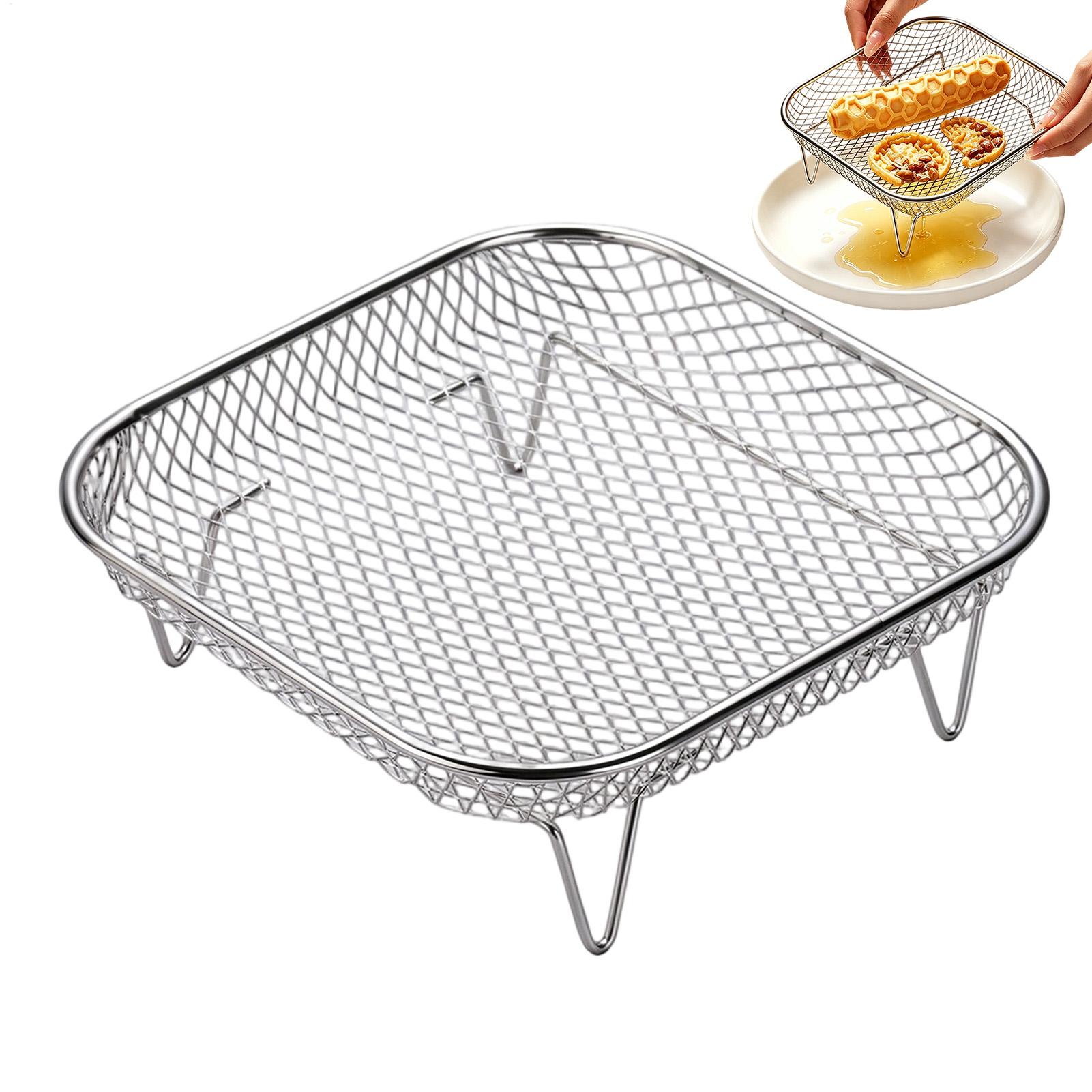 Air Fryer Rack Stainless Steel - Home Cooking Services recension och pris